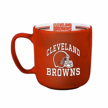 Logo Brands Cleveland Browns 15oz Stripe Mug 608-C15SM